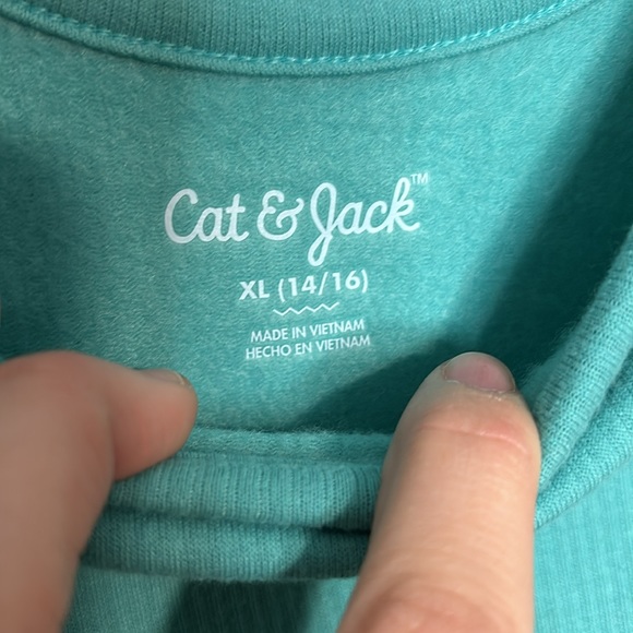 5 for $20! Cat and Jack Fleece Long Sleeve Dress with Pockets NWOT - Picture 5 of 6